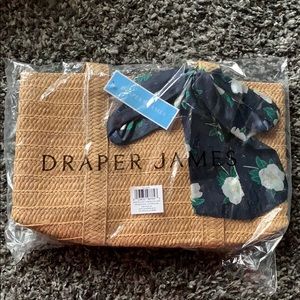 NWT DraperJames Straw Bag